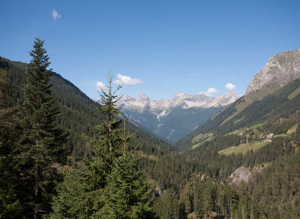 Bergpanorama | Atemberaubender Ausblick In Richtung Elbigenalp